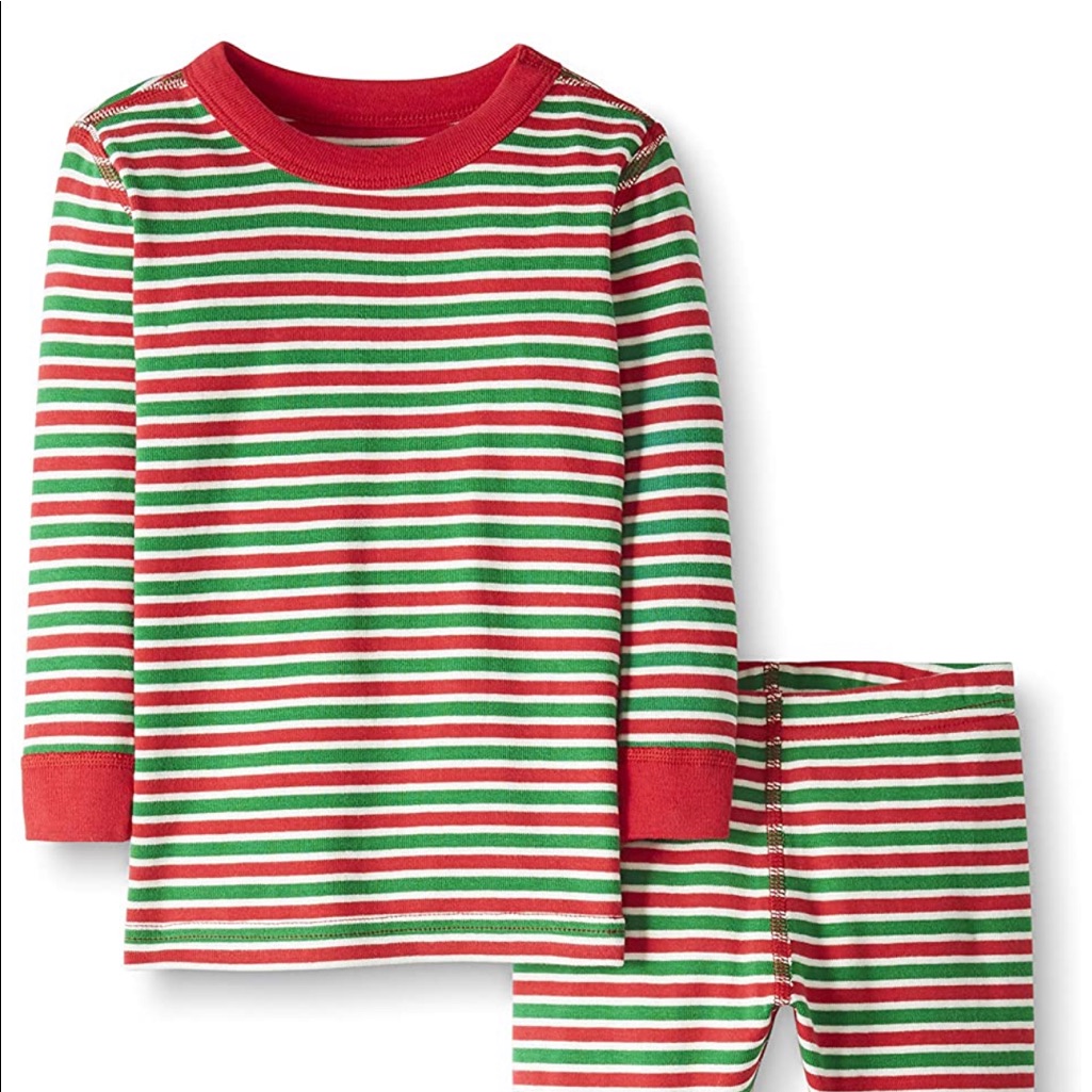 6-12m Hanna Andersson 70 Stripe Sleep Set Pajamas